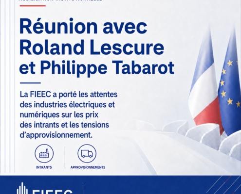 Visuel FIEEC — Mobilisation institutionnelle autour des prix des intrants et des tensions d’approvisionnement.