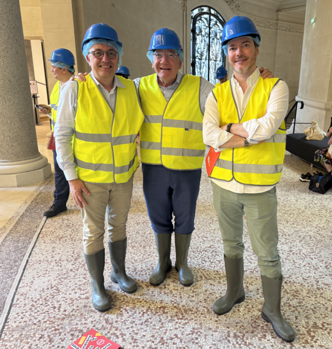 Visite chantier Palais découverte 26.06